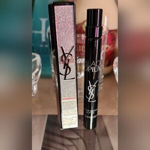 Women's Yves Saint Laurent Black Silver Glitter Perfume Spray
